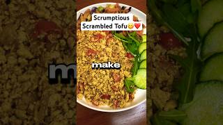 Scrambled Tofu  Easy and Quick Recipe shorts [upl. by Milks590]