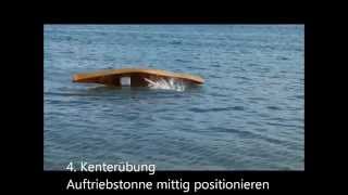 Kenterübungen Canadier Canoe Kanu [upl. by Gaultiero]