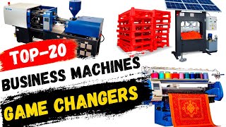 Business Machines that can make you money Top 20 profitable business ideas 2024 [upl. by Akinyt579]