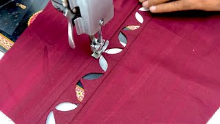 Very Easy and Beautiful Sleeves Design Cutting and Stitching [upl. by Atiuqiram]