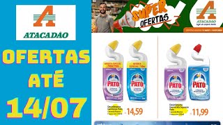 ATACADÃO OFERTAS ATÉ 14072024 FOLHETO SUPER OFERTAS PRODUTOS SCJOHONSON SP [upl. by Amluz251]