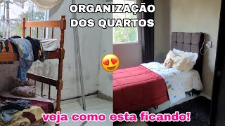 COMPREI AS CAMA BOX DAS MENINAS  Veja como esta ficando os quartos [upl. by Carmella]