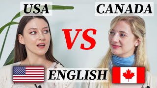 American vs Canadian ENGLISH Differences [upl. by Hsirehc]