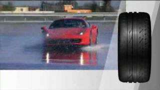 FERRARI 458 ITALIA  Tire Test Bridgestone Potenza S001 [upl. by Opportina]