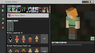 How to use downloaded custom skins in Minecraft Windows 10 Edition [upl. by Atikihc]