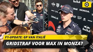 F1update Max Verstappen reageert in Monza op complotdenkers hoe zit het met Red BullPorsche [upl. by Camarata]