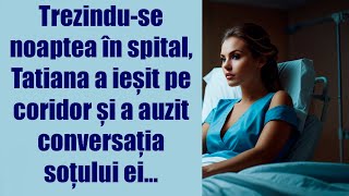 Trezinduse noaptea în spital Tatiana a ieșit pe coridor și a auzit conversația soțului ei [upl. by Evslin963]