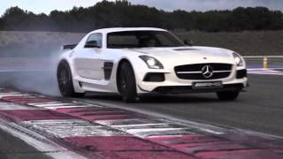 MercedesBenz SLS AMG Black Series Drifting [upl. by Latona]