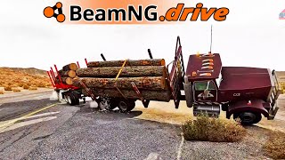 Epic Car Crashes in BeamNG Drive  Ultimate Cinematic Compilation  Coffin Dance Song COVER PART 2 [upl. by Assiralc416]