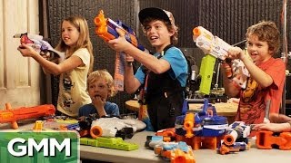 NERF Firing Squad ft Our Kids [upl. by Yttisahc]