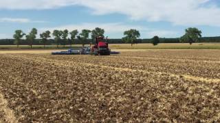 Lemken Gigant Heliodor compact disc harrow system in operation [upl. by Hong]