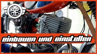 MZ TS 250  Bomben fest  Motor rein Zündung einstellen [upl. by Loux]