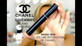 GIVEAWAY BRAND NEW CHANEL Le Volume Révolution De Chanel Extreme Volume Mascara [upl. by Tapes]