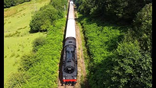 9F 92134 Class 25 D7628 STD 4 80136 and LH amp JC 29 on summer Sunday at the NYMR [upl. by Elyr378]