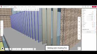 Apollolaan 171 Part 6 Detailing the facades  Snaptrude Showcase [upl. by Dranek]