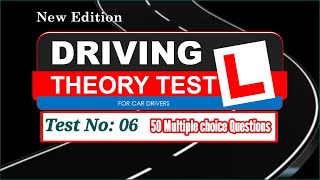 New UK Driving Theory Test no 6 multiple choice 50 Question 2021 pass first timefull information [upl. by Ellehcar]