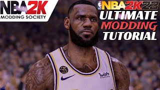 NBA2K23 Beginners Modding Tutorial [upl. by Dnomyaw]