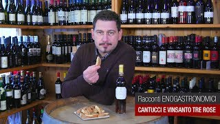 Vinsanto di Montepulciano Tre Rose e Cantucci toscani [upl. by Abigale]