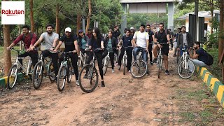 Rakuten Cycling Event in Avalahalli Forest Bangalore cycle2go cycling [upl. by Eelyak]