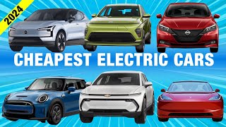 The Cheapest EVs You Can Buy Today  Most Affordable Electric Cars amp SUVs for 2024 [upl. by Nodyl]