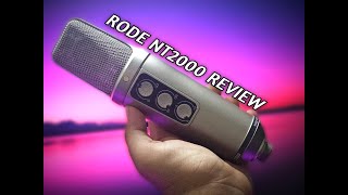 RODE NT2000 Microphone Review Definition of Workhorse [upl. by Sidonia925]