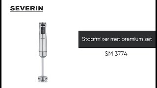 Severin Staafmixer met premium set SM 3774 [upl. by Beitris]