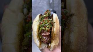 Choripan con chimichurri casero ❤️ [upl. by Russom]