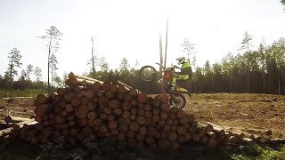 Moto Vlogas 16  Testuojame lavoną su Utena Enduro [upl. by Franci770]