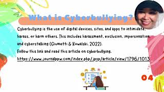 Lesson 1 Cyberbullying Presentation [upl. by Ardnekahs]