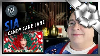 Sia Reaction  “Candy Cane Lane” First Listen [upl. by Akeirahs]