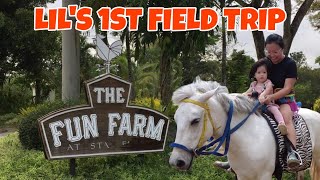 Lils First Field Trip  Sta Elena Fun Farm  Lil Dad [upl. by Noiro]