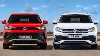 2024 Volkswagen Tiguan vs Old Volkswagen Tiguan [upl. by Yendys]