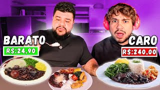 Feijoada CARA vs Feijoada BARATA  React Thiago Quatroque [upl. by Colan183]