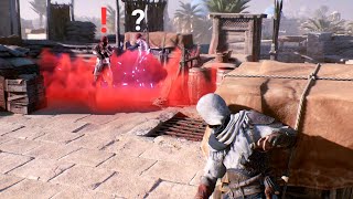 Assassins Creed Mirage Stealth Kills Eliminate The State OfficialDamascus Prison NO HUD [upl. by Abbye]