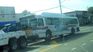 OnBoard Long Island Bus Orion VII Next Generation CNG 1735 on the N6 [upl. by Stine566]