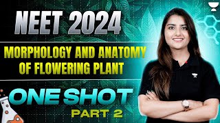 Morphology and Anatomy of Flowering Plants  One Shot  Part 2  NEET 2024  Seep Pahuja [upl. by Anselma438]