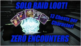 How to get every SOLO Raid Chest possible without Raiding  Destiny 2 [upl. by Alemak421]