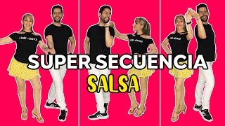 SUPER SECUENCIA DE SALSA  SORPRENDE A TODOS💃🕺✅ [upl. by Etnomed836]