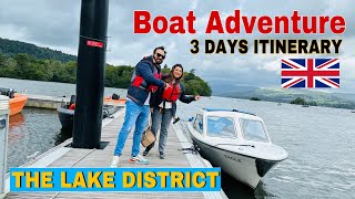 Unbelievable Boating Adventure on Lake Windermere  Lake District 3 Days Itinerary [upl. by Haliak]