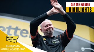 SUCCESS IN SINDELFINGEN  Day One Evening Highlights  2023 European Darts Grand Prix [upl. by Bachman278]