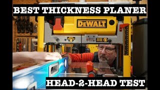 Best Benchtop Thickness Planer  HeadtoHead [upl. by Abigael367]