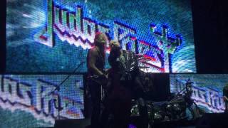 Judas Priest quot You Got Another Thing Comingquot Richie Faulkner guitar solo Sydney Australia 132015 [upl. by Aidroc]