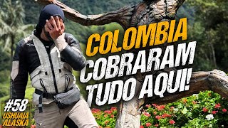 O preço de se aventurar de moto na Colômbia  Vale de Cocora [upl. by Iana243]