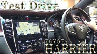 toyota harrier 2014 New model Test Drive [upl. by Osana]