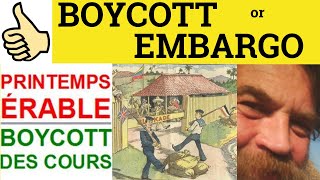 🔵Boycott or Embargo  Boycott Meaning  Embargo Examples  Difference Between Boycott and Embargo [upl. by Sera]