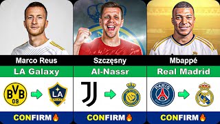 70 CONFIRMED Summer Transfers 2024 🤪🔥 FT Mbappe Szczęsny Reus [upl. by Rhines]