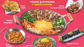 Daftar menu lengkap CHADOL GUJEOLPAN [upl. by Longerich]