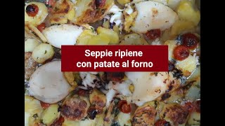 Patate Ripiene al Forno con Prosciutto e Formaggio  Ricetta Facile e Veloce  55Winston55 [upl. by Htaek]