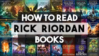 How to Read Rick Riordans Riordanverse Books [upl. by Varrian]