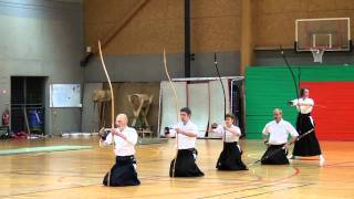 Kyudo 弓道  shinsa no maai [upl. by Massingill]